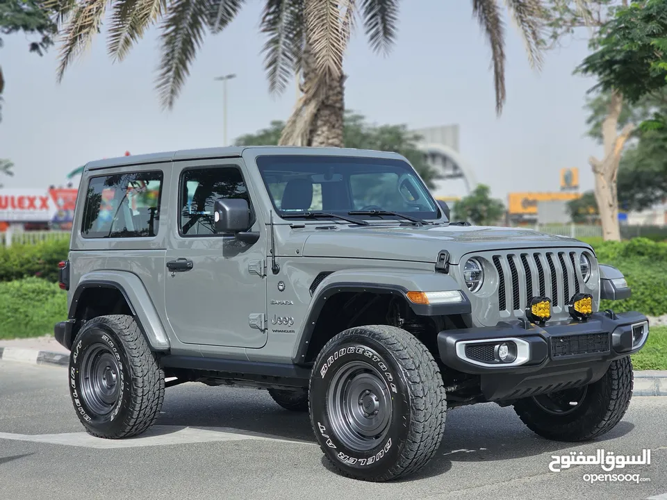 JEEP WRANGLER SAHRA GCC UNDER AGENCY WARRANTY 2021 V6 FULL OPTION