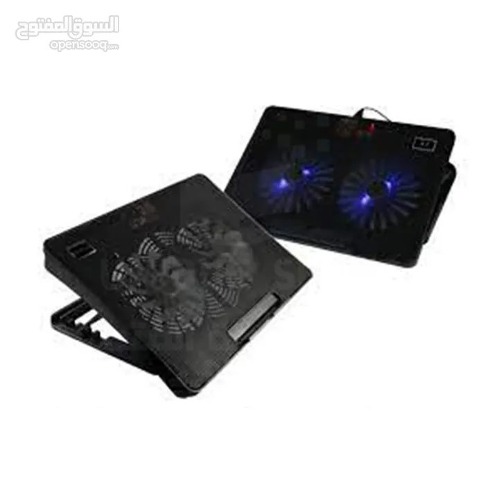مروحة تبريد مناسبة للهواتف التاب و اللابتوب Cooling Pad A2 Fits 9 to 17 Inch