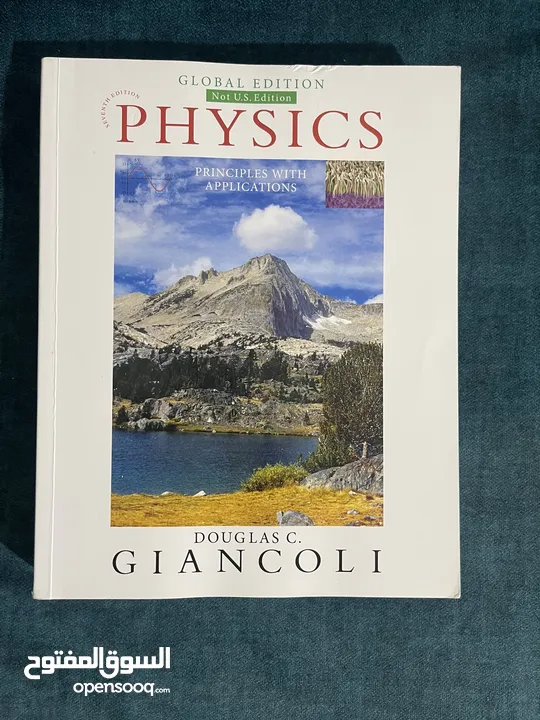 كتب فيزياء عامة وكالكولاس بحالة ممتازة+ثلاث كتب مجانية!