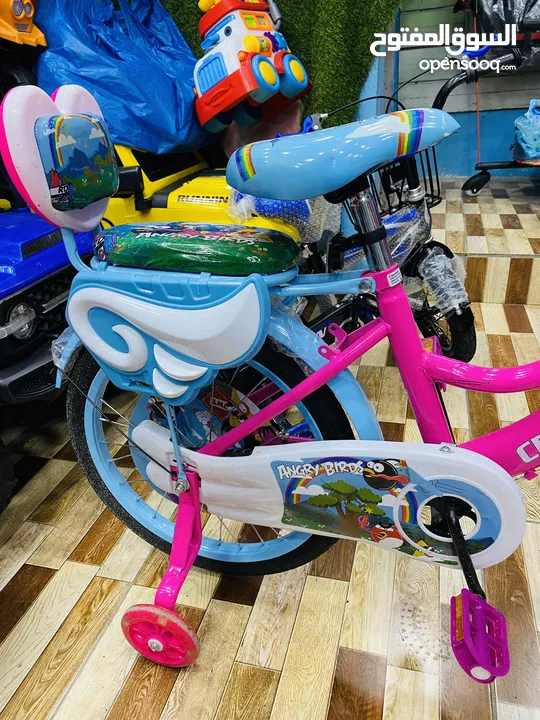 عرض خاص على الدراجة الهوائية مقاس 18 انش للاطفال وارد اندونيسيا ماركة angry birds بسعر الجملة