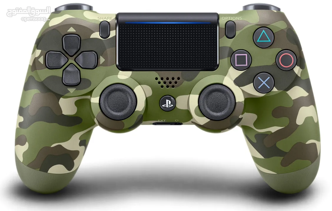 جهاز ps4 بحاله ممتاز للبيع مع 2 وحدات تحكم اصليات متوفر توصيل لكل الخارطه
