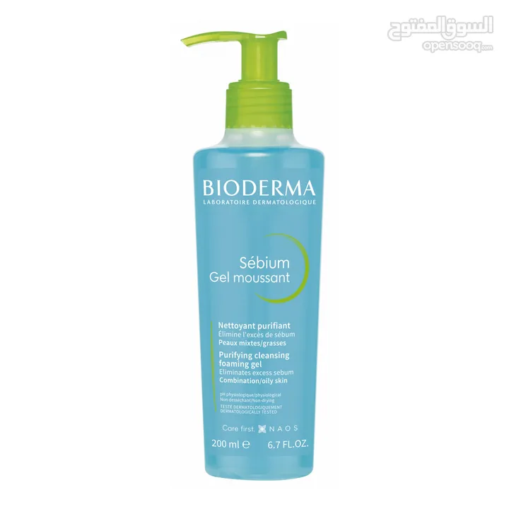 غسول بشرة BIODERMA GEL 200ML .