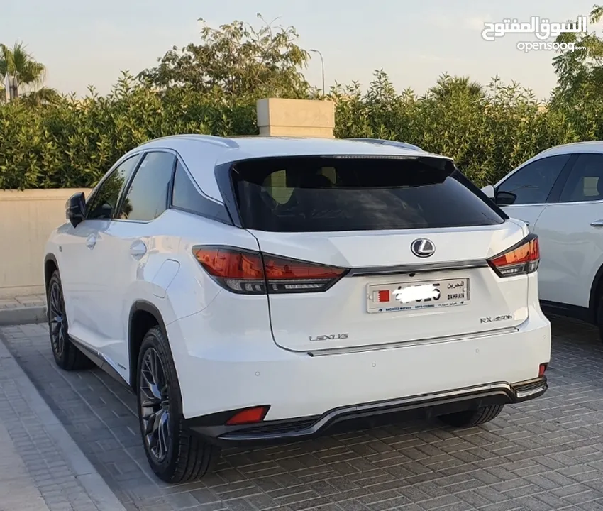 للبيع لكزس RX450h f-sport 2020 clean title