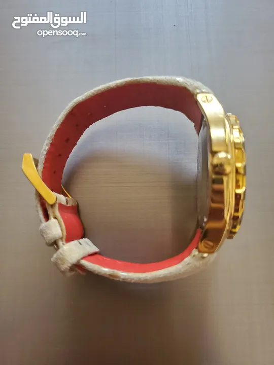 ساعة يد نسائية من جيانفرانكو فيري مطلية بالذهب ستانلس ستيل/Gianfranco Ferre Gold Plated
