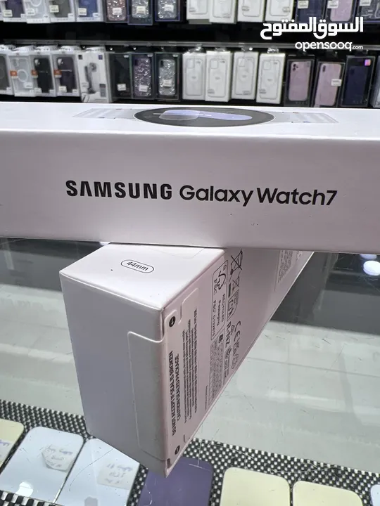 Samsung Watch 7 (44mm) ساعة سامسونج  جديدة الاصلية واتش 7 قياس 44مم متوفرة بالون الابيض و الزيتي