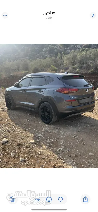 توسان 2020 ترخيص19فحص نخب يد اولى دهان شركة لون فراني مميز جنط مميزز