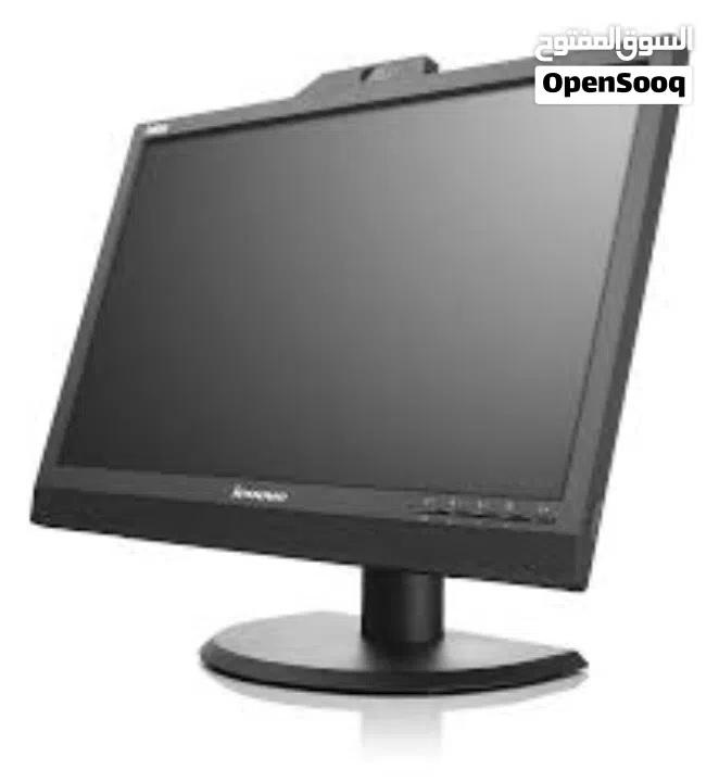 Lenovo 22" FHD IPS Wide Monitor (360* Rotatable) Inbuilt: Webcam + Speakers + Microphone