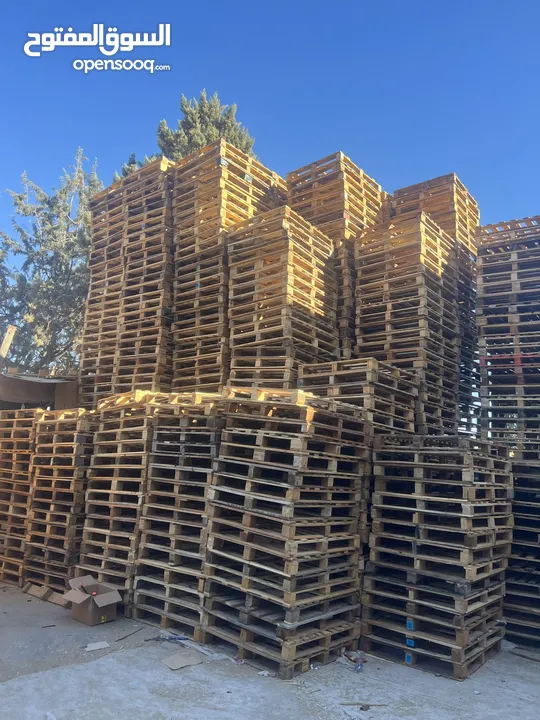Buying and selling wood and plastic pallets