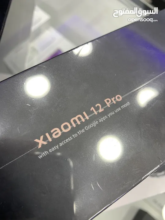 Mi 12 Pro (5G) شاومي 12 برو  256 GB / 12 GB RAM  جديد مسكر بالكرتونة