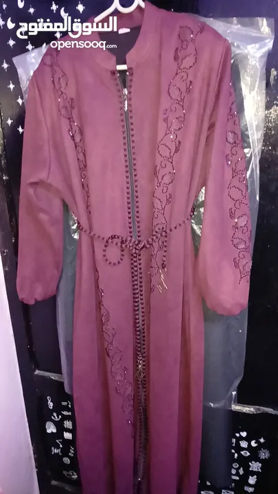 عباية شتوية مخمل