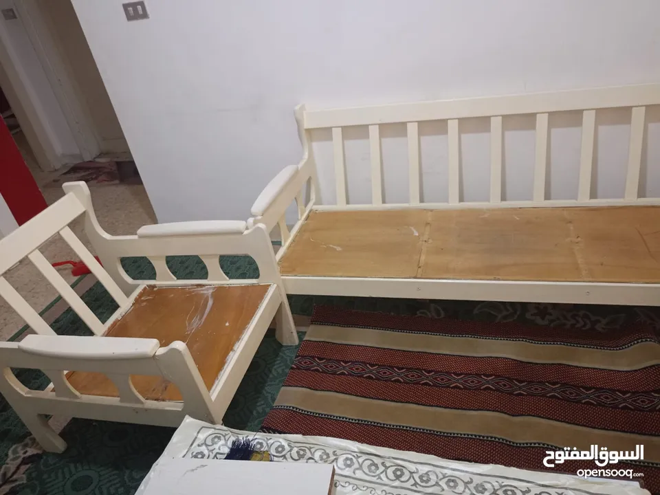 طاولتين سفره خشب للبيع