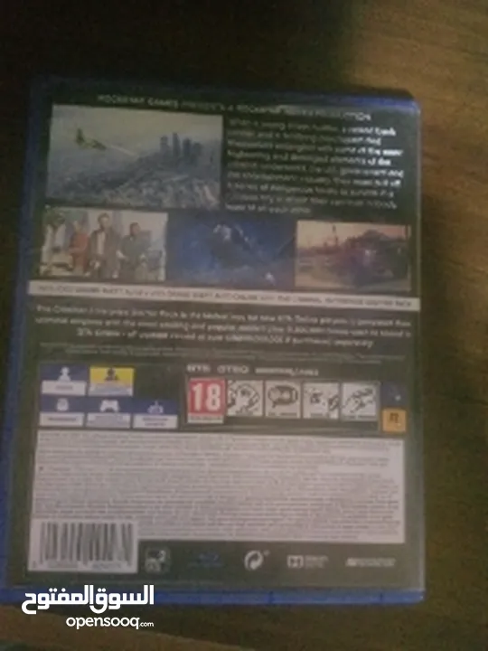 لعبة GTA 5 بلايستيشن 4