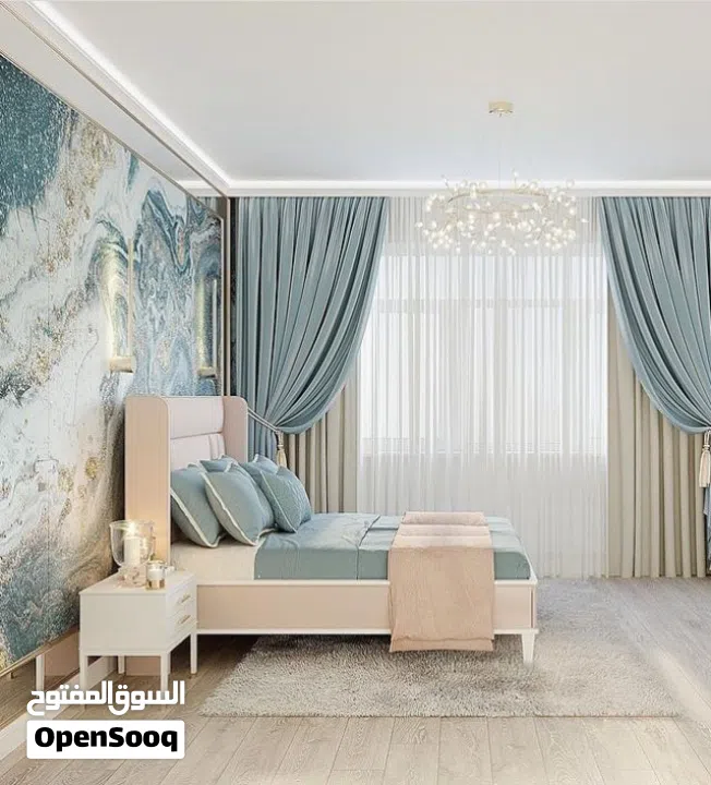 Luxurious Curtain Designs  Complete with Installation  Wallpaper Pasting