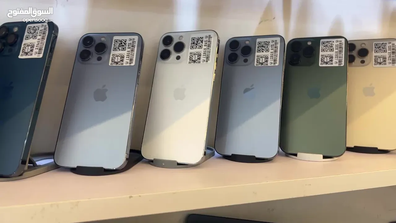 iPhone 13 Promax 128GB / Battery : 83% - 88% مستعمل بحالة الوكالة