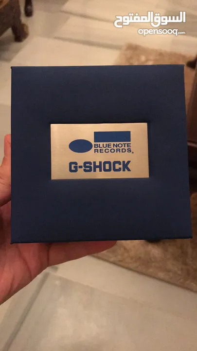 G shock blue note