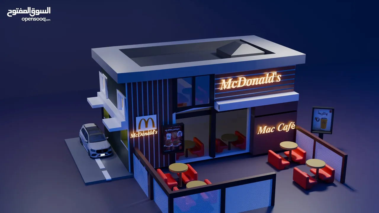 بلندر تصميم 3d