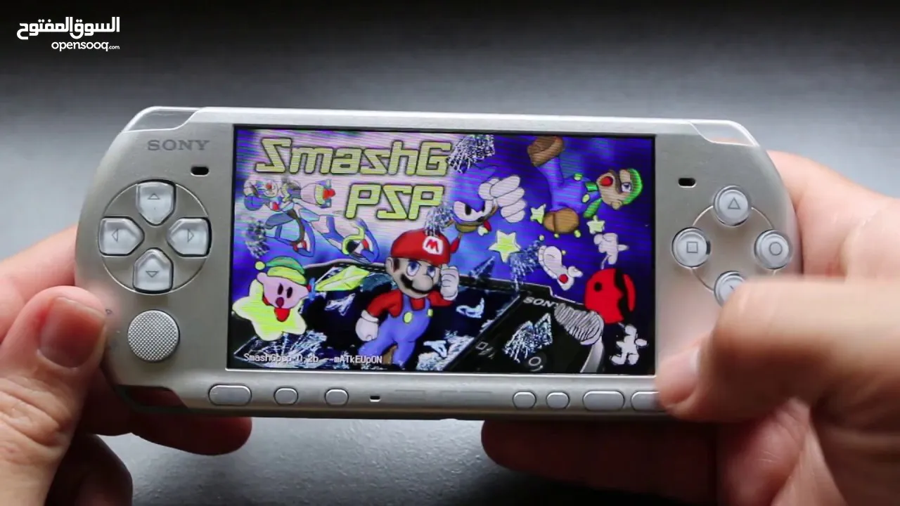 أجهزة سوني بلايستشن محمول معدل مع 50 لعبة MODDED PSP