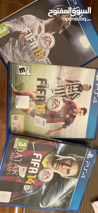 PS4 cd’s (fifa) package