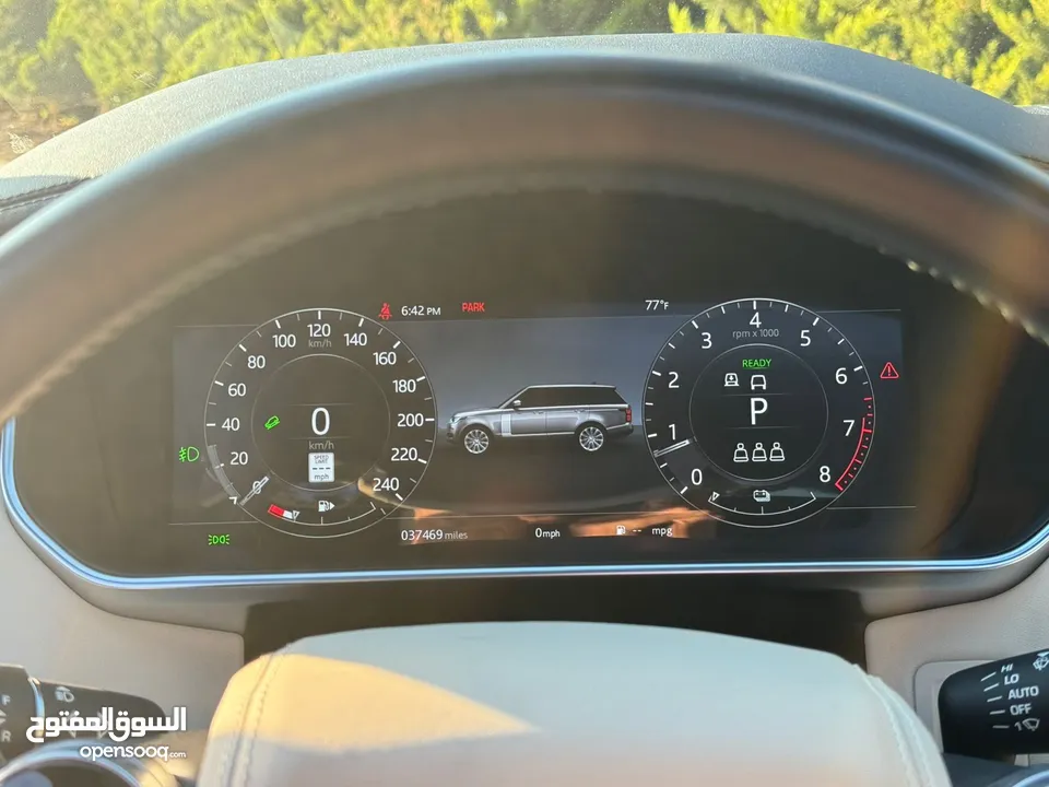 2021 Range Rover Vogue Plug-In Hybrid .. Black Edition ... وارد امريكي كلين كارفاكس فحص كامل