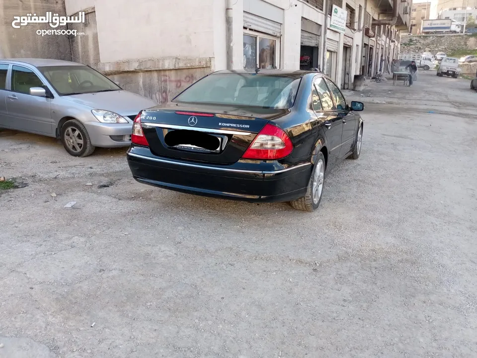 Mercedes E200 2008 افنجارد أعلى صنف  للبيع