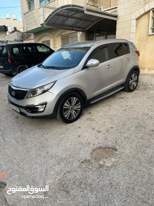 جيب كيا سبورتاج 4 في 4 ترخيص 2014 ديزل