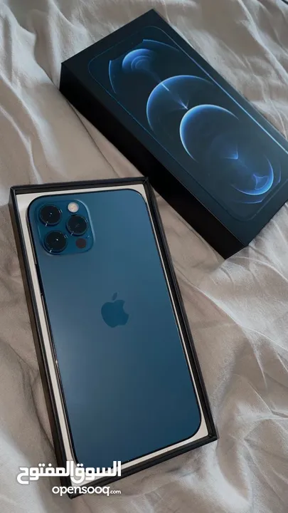iPhone 12 Pro Max بحاله الجديد غير مفتوح بسعر محروق