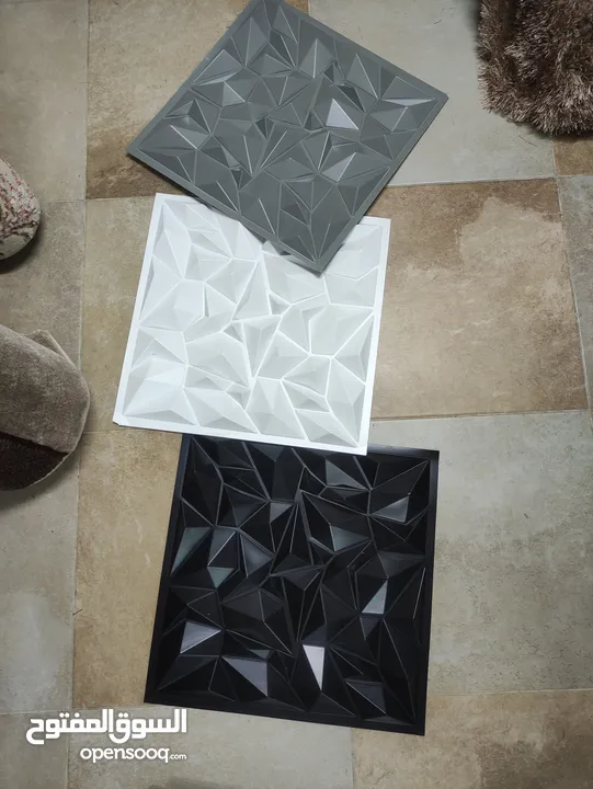 بلاط ديكورات 3D