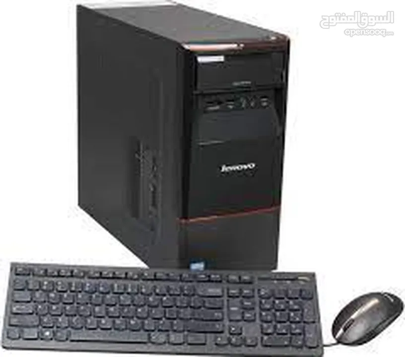 Lenovo 10090 Intel 3th Gen Core i5 Tower Desktop (8GB RAM/256GB SSD/500GB HHD/Windows 10/)   كمبيوتر