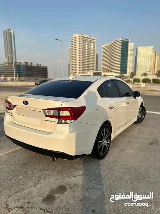 سوبارو امبريزا 2.0 2018 - WRX STi بحالة ممتازة ، و مواصفات خليجية عالية جدا