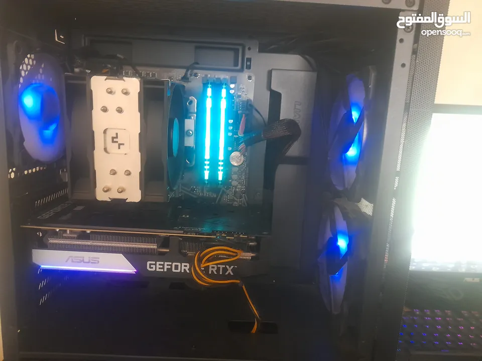 تجميعة بكرت asus 3070  جبار .   490 د