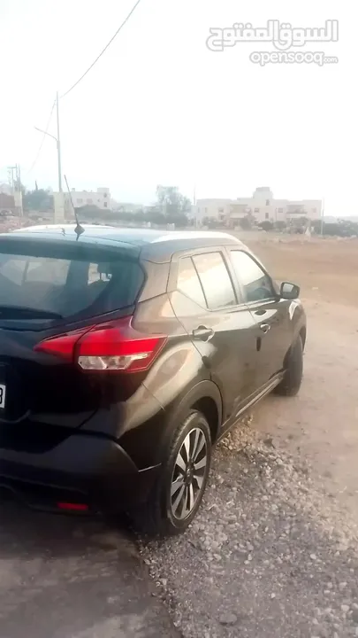 نيسان كيكس اسود 2020  مالك ثاني من الوكيل12750دينار كاش او اقساط