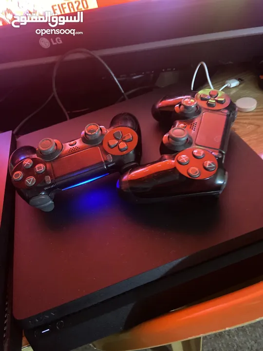 جهازين ps4 fat +ps4 slim