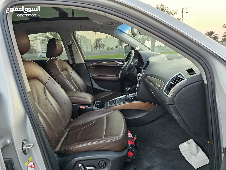 Audi Q5 Al-Naboutha Agency Gulf, first owner, full option, panorama, S-line, 4 cylinder,