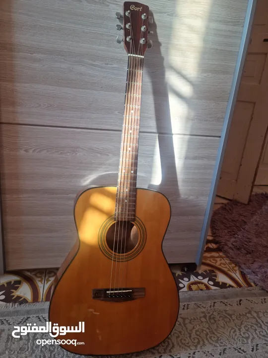 Acoustic Guitar Cort AF-550 NS جيتار اكوستك اصلي كورت اوتار جديدة موديل فخم للبيع