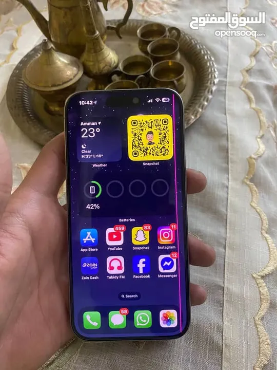 iPhone 15 pro.