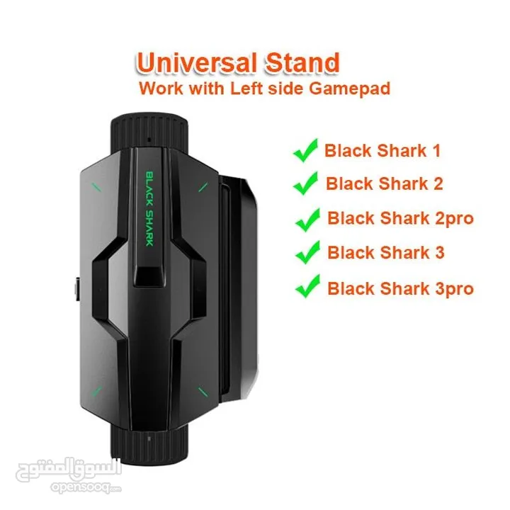 Black Shark Gamepad Holder Left بلاك شارك قيم باد هولدر