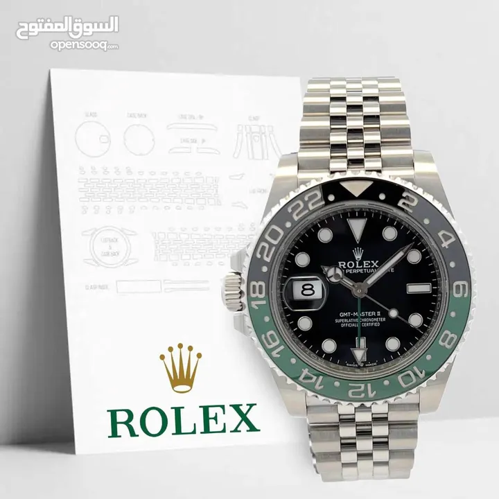 رولكس  سب مارين ~ جي ام تي ماستر 2   Rolex GMT-Master 2 .. Submariner