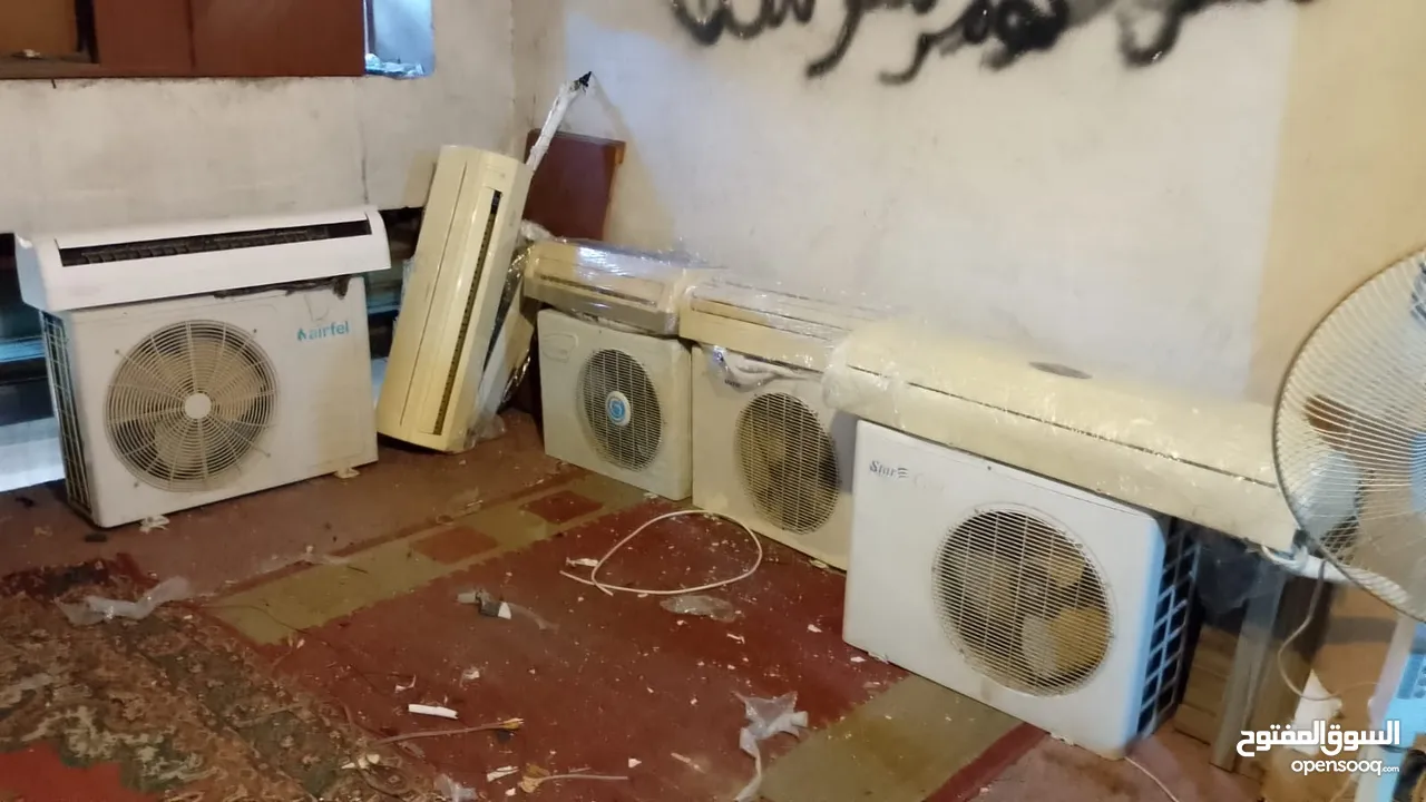 6 مكيفات 1 طن ومكيفين 2 طن دايو وستار كول عادي للبيع
