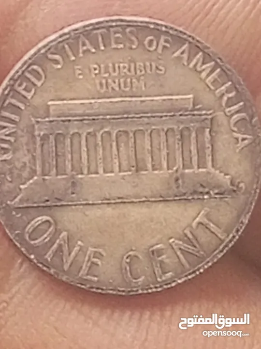 سنت امريكي نادر جداً خطأ صك مضاعف التاريخ و الاحرف نادر جداً