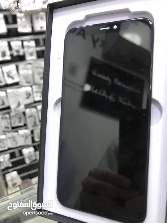 ‎شاشة IPHONE XS MAX  نوع GX OLED نخب الأول  .