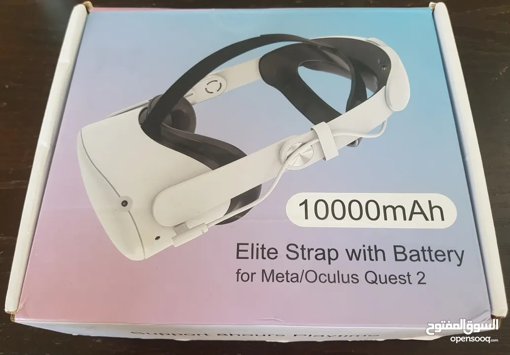 حزام الرأس مع بطارية Meta Quest 2 10000mAh