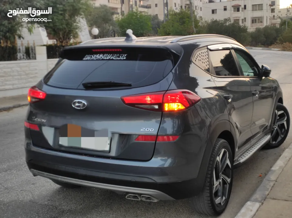 هونداي توسان ماطور 2000ديزل 2*4 فحص نخب وعداد قليل