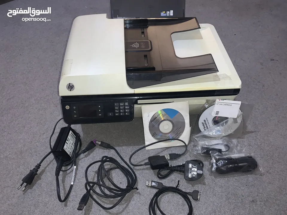 طابعة hp 2645 بالكرتونه جديده استعمال خرطوشة حبر واحدة