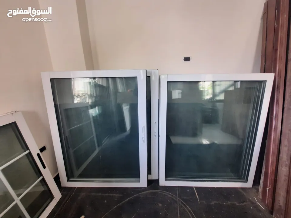 شبابيك دبل جلاس مقطع خاص  عدد 7 بحال الوكاله