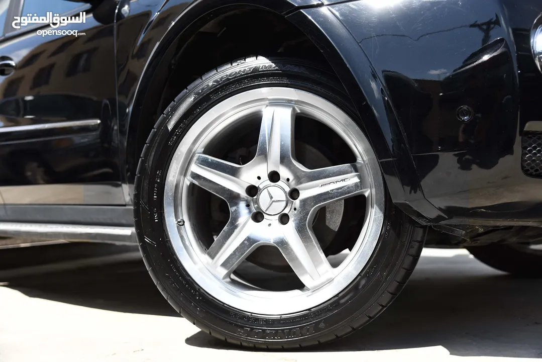 مرسيدس ام ال 350 بحالة الوكالة وارد الوكالة Mercedes ML350 4MATIC 2008