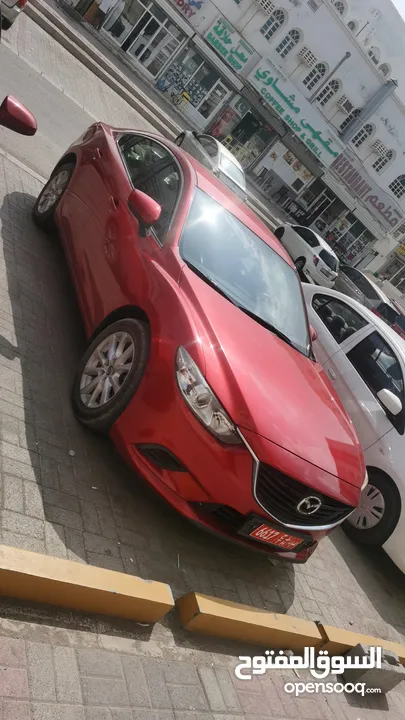 Mazda 6 available for Rent in Very good Condition مازدا 6 للإيجار