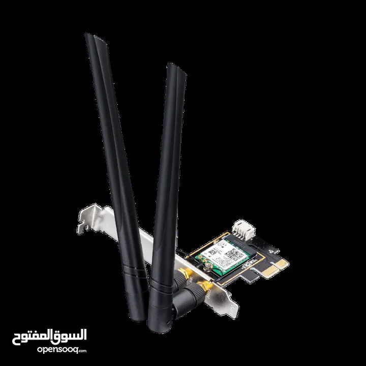 AX5400 Wi-Fi 6E Bluetooth 5.3 PCI-E Adapter WE3000 2.0 كرت انترنت داخلي جيمنج بمواصفات خيالة
