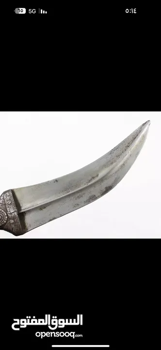 خنجر عماني قديم تراثي