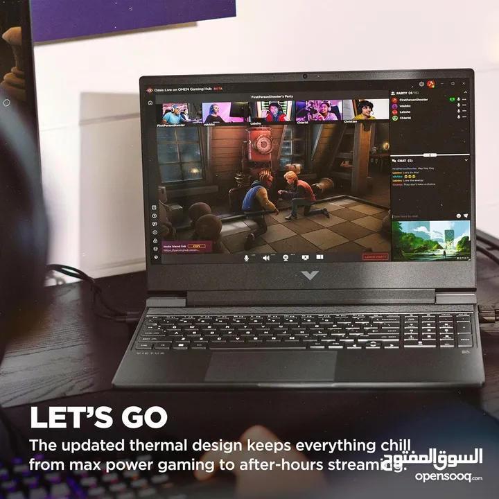 Hp Victus 16.1 inch , Intel Core i7-13700H, 16 GB RAM DDR5 , 512 GB SSD, NVIDIA RTX 4060-8GB