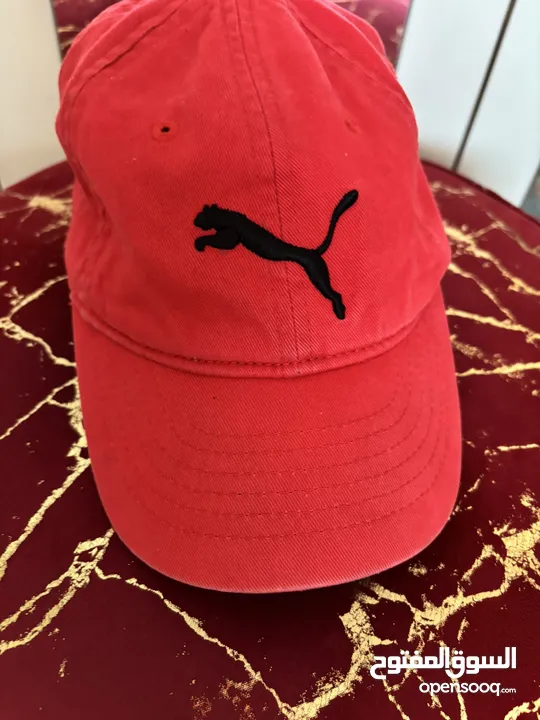 Puma red cap for kids unisex